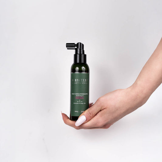 Bionature olio cheratinizzante Tea Tree arancio canapa riso VEGAN 125ml