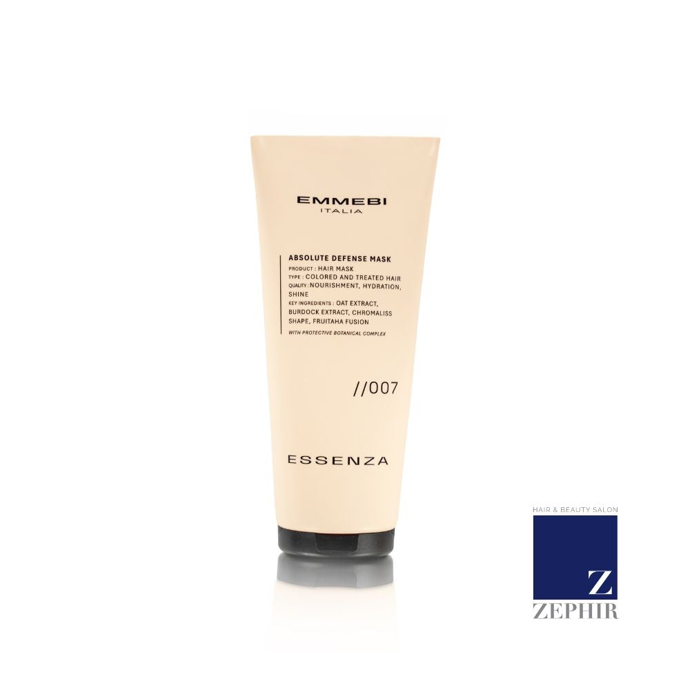ESSENZA ABSOLUTE DEFENSE MASK 007 maschera capelli nutrimento idratazione lucentezza 200 ml
