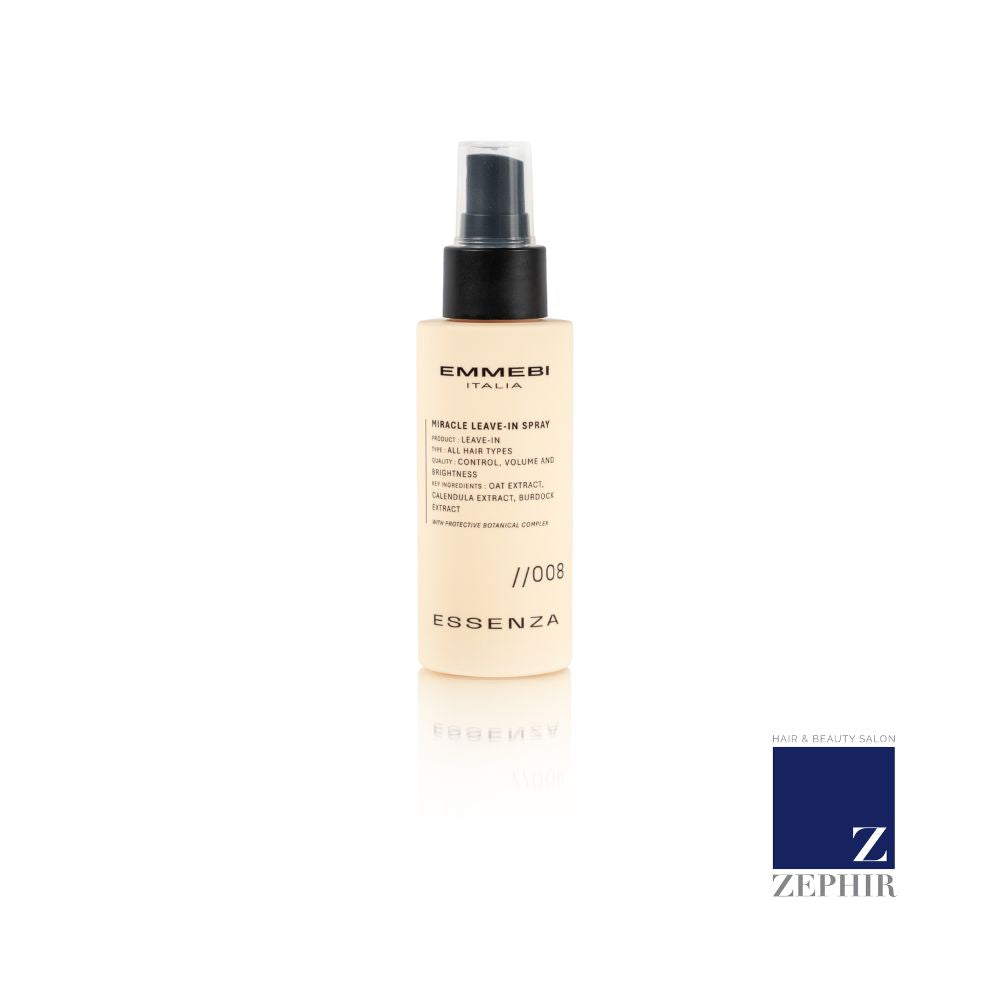ESSENZA MIRACLE LEAVE-IN SPRAY 008 trattamento senza risciacquo controllo pre-styling luminosità 100 ml
