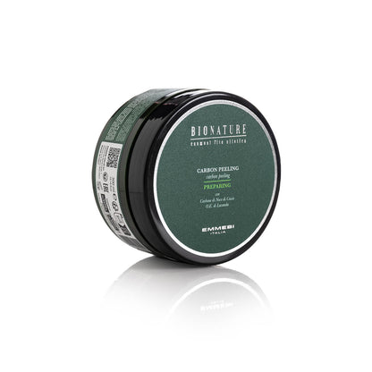 Bionature Carbon Peeling crema esfoliante carbone cocco lavanda VEGAN 300ml