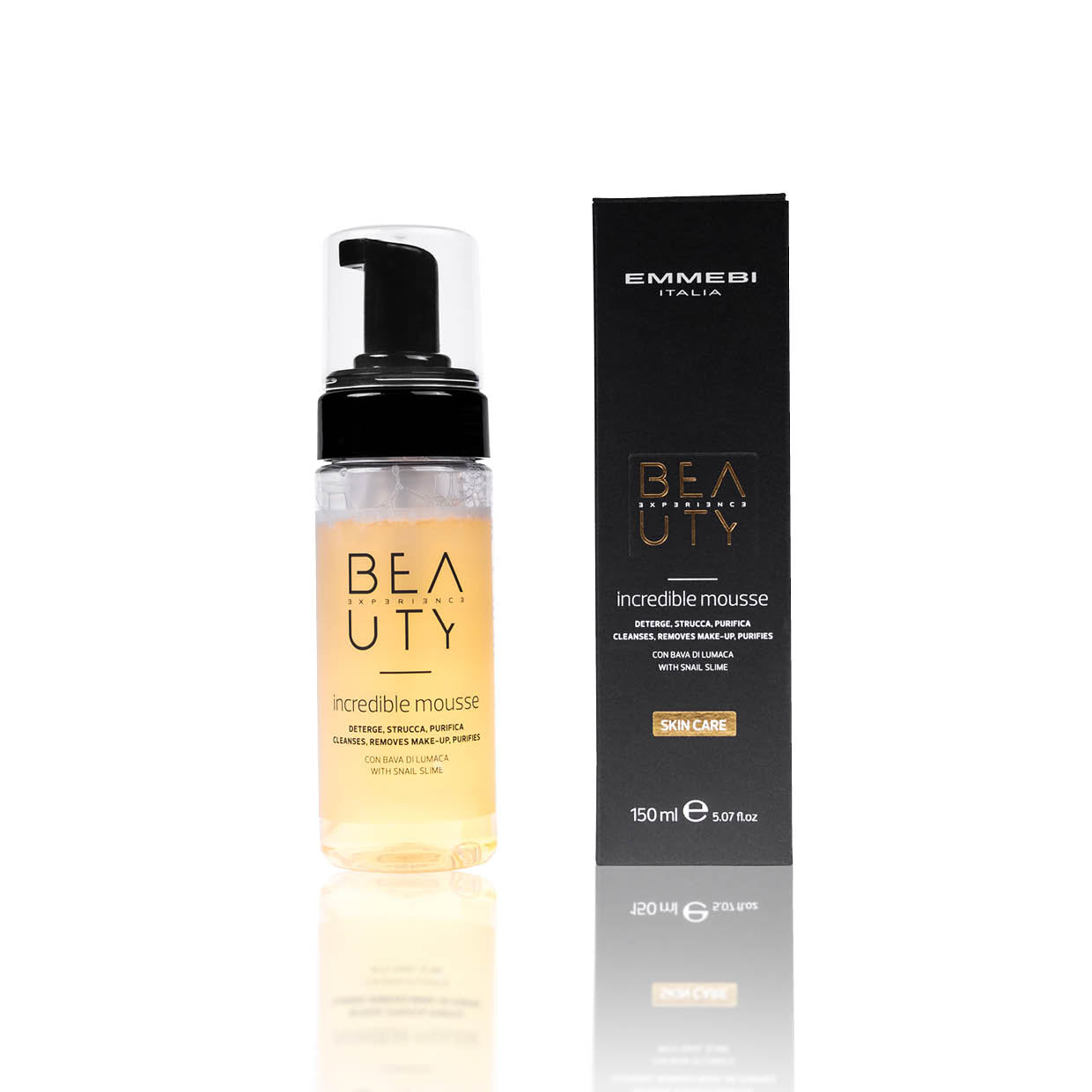 Beauty Experience Skin Care Incredible Mousse detergente struccante 150ml