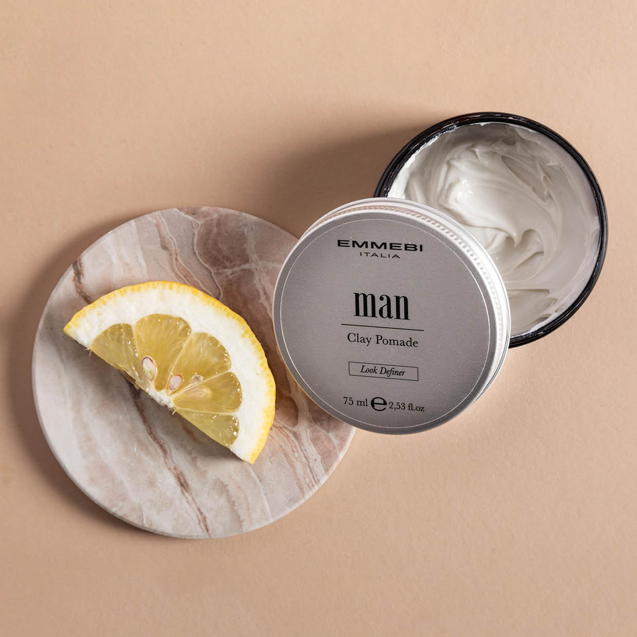 Man Clay Pomade pomata all'argilla bianca opaca 75 ml