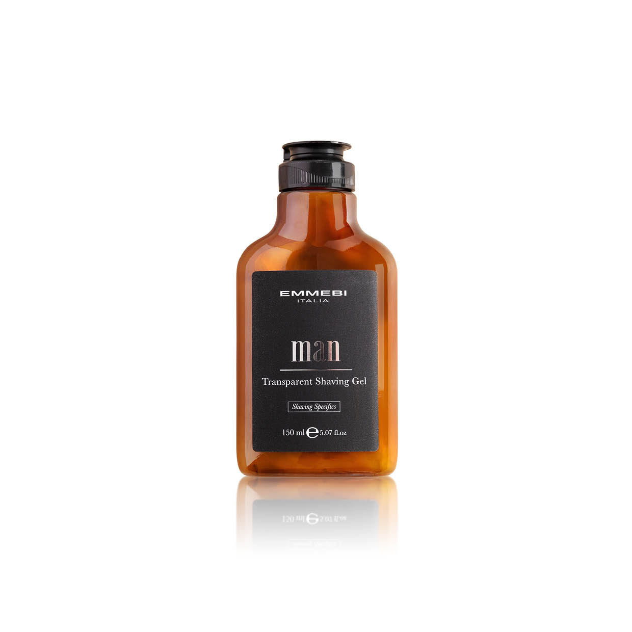 Man Transparent Shaving Gel gel da rasatura trasparente 150ml