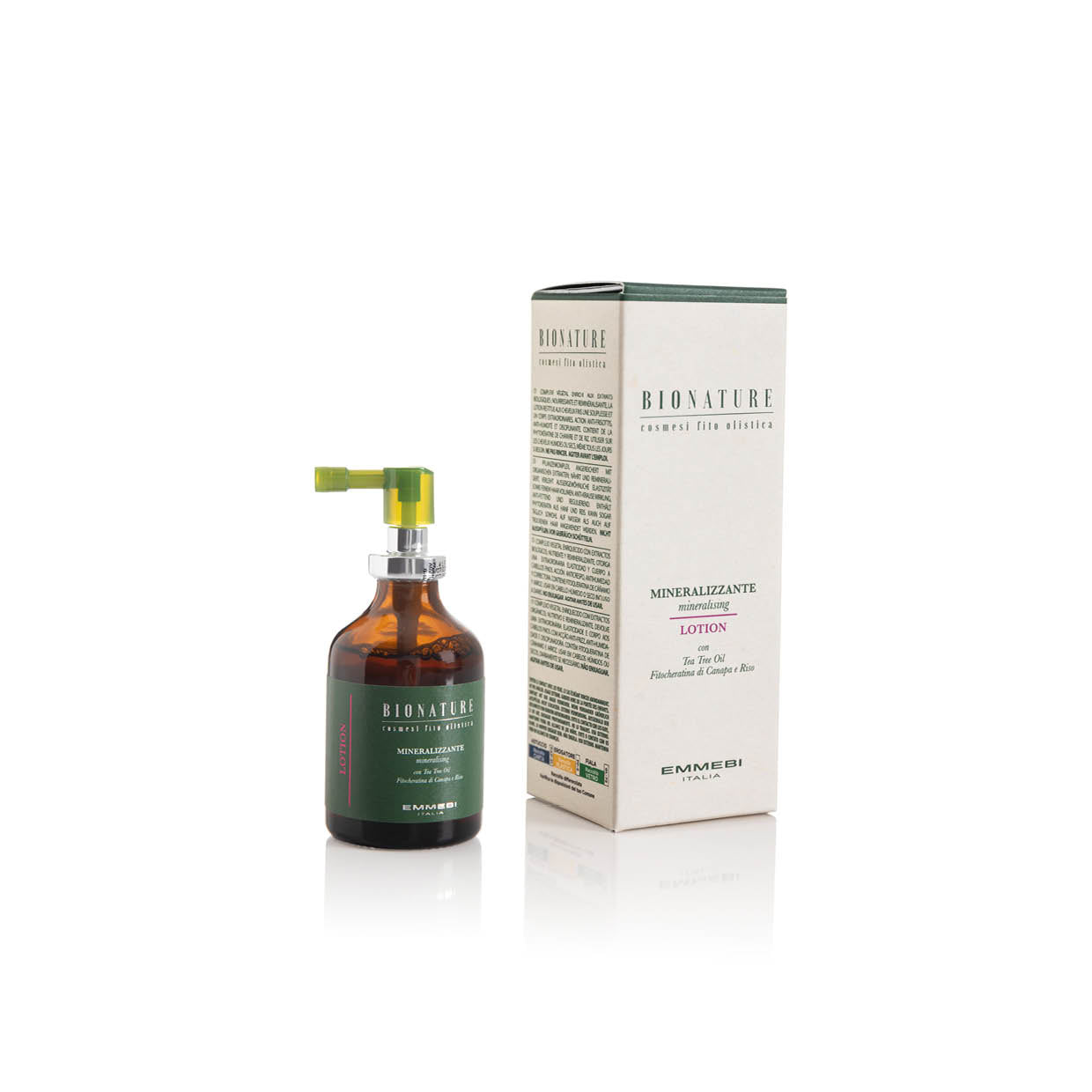 Bionature Lozione Mineralizzante anti-crespo capelli fini 50ml